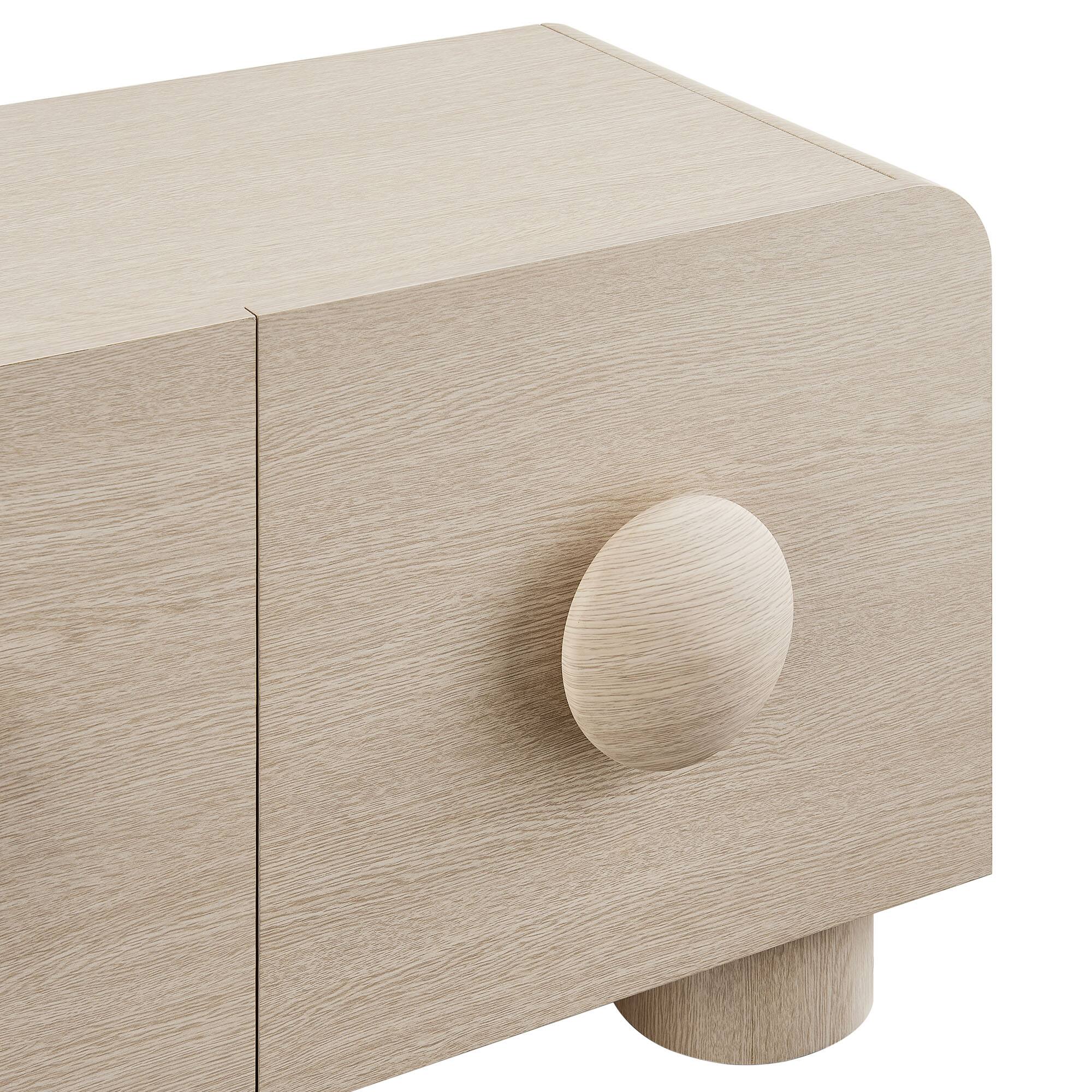 Alt View 4. Modway - Sonnet 69" Low Profile TV Stand by Modway - Ash.