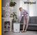 Whirlpool removes up to 40 pints of moisture per day, has an automatic 24-hour turn on and shut off timer, and features a 2-speed fan that circulates air.