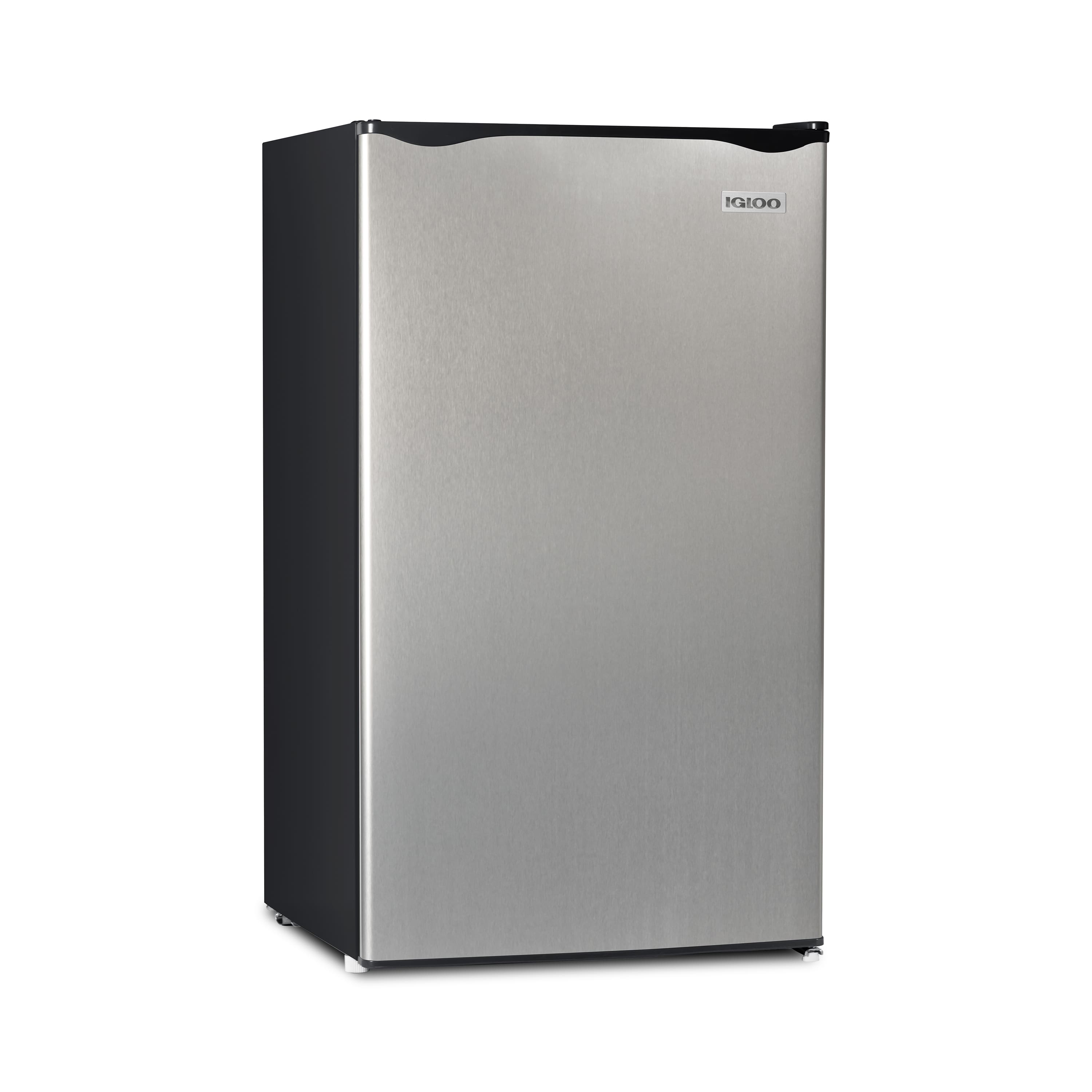 Igloo - 3.2 cu. ft. Black Refrigerator w/ Freezer - Platinum