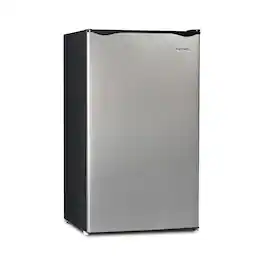 Igloo - 3.2 cu. ft. Black Refrigerator w/ Freezer - Platinum