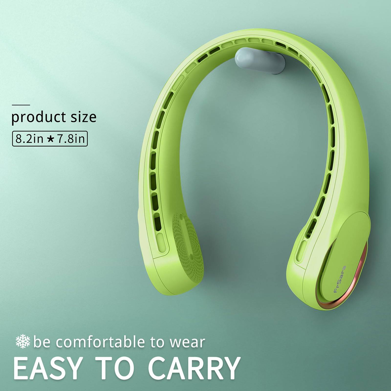 product size 8.2in * 7.8in

be comfortable to wear

EASY TO CARRY
