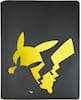 Front. Ultra PRO - Elite Series: Pikachu 9-Pocket Zippered PRO Binder for Pokémon.