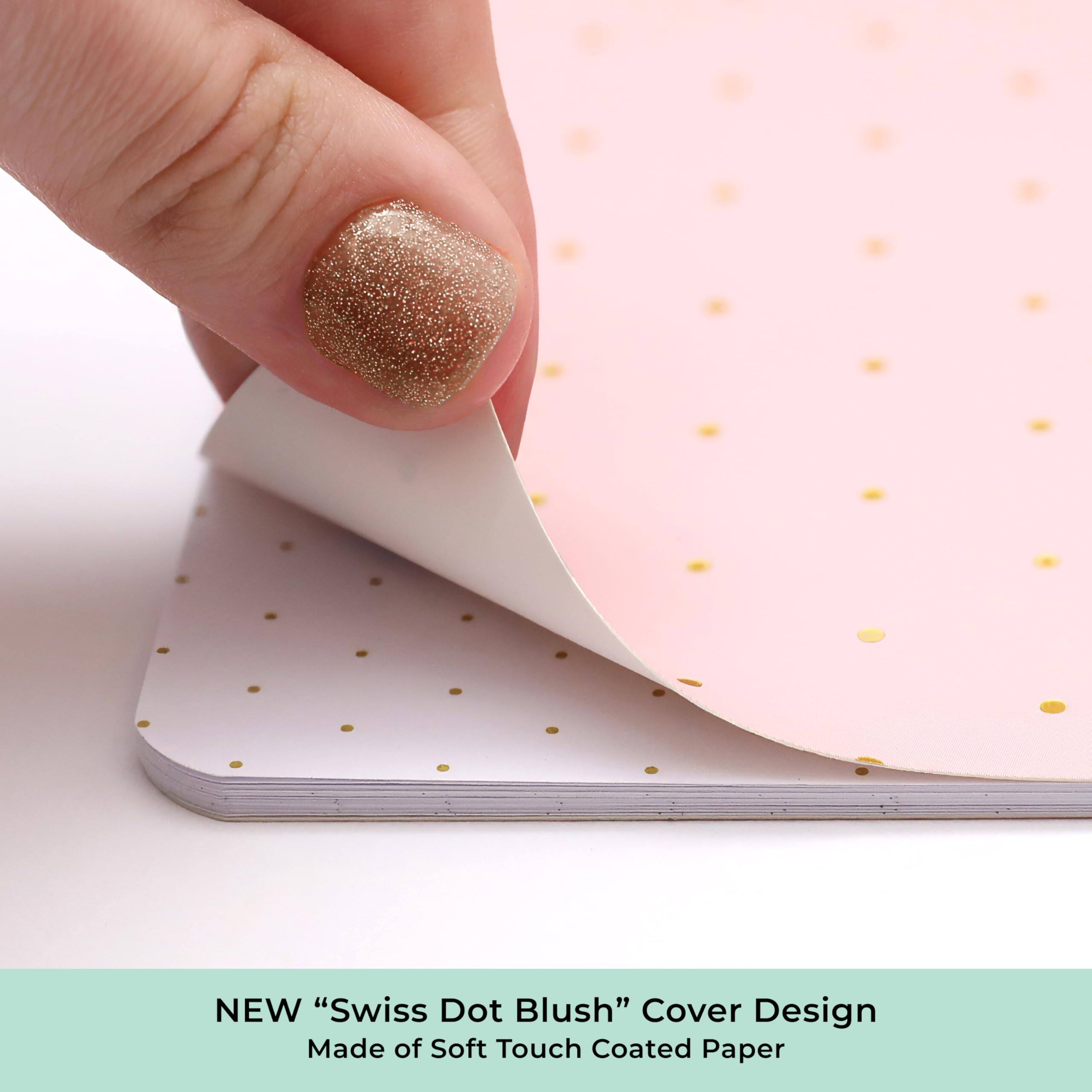 NEW "Swiss Dot Blush" Cover Design  
Made of Soft Touch Coated Paper