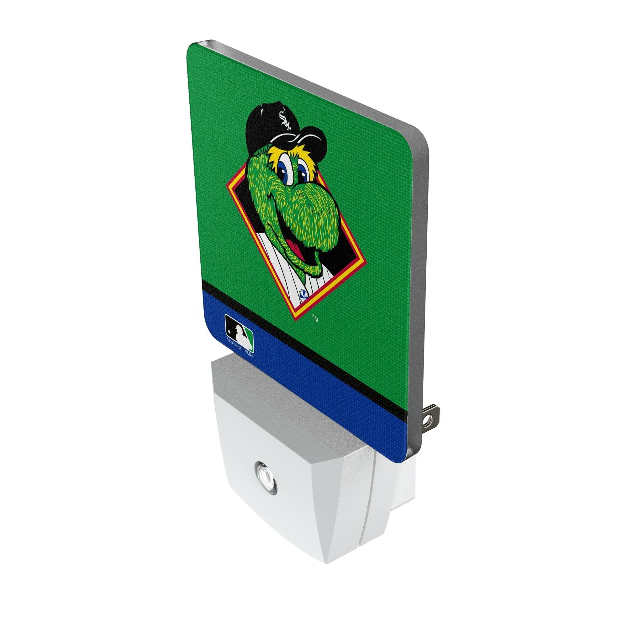 Alt View 1. Keyscaper - Chicago White Sox Stripe Mascot Nightlight 2-Pack - Multicolor.