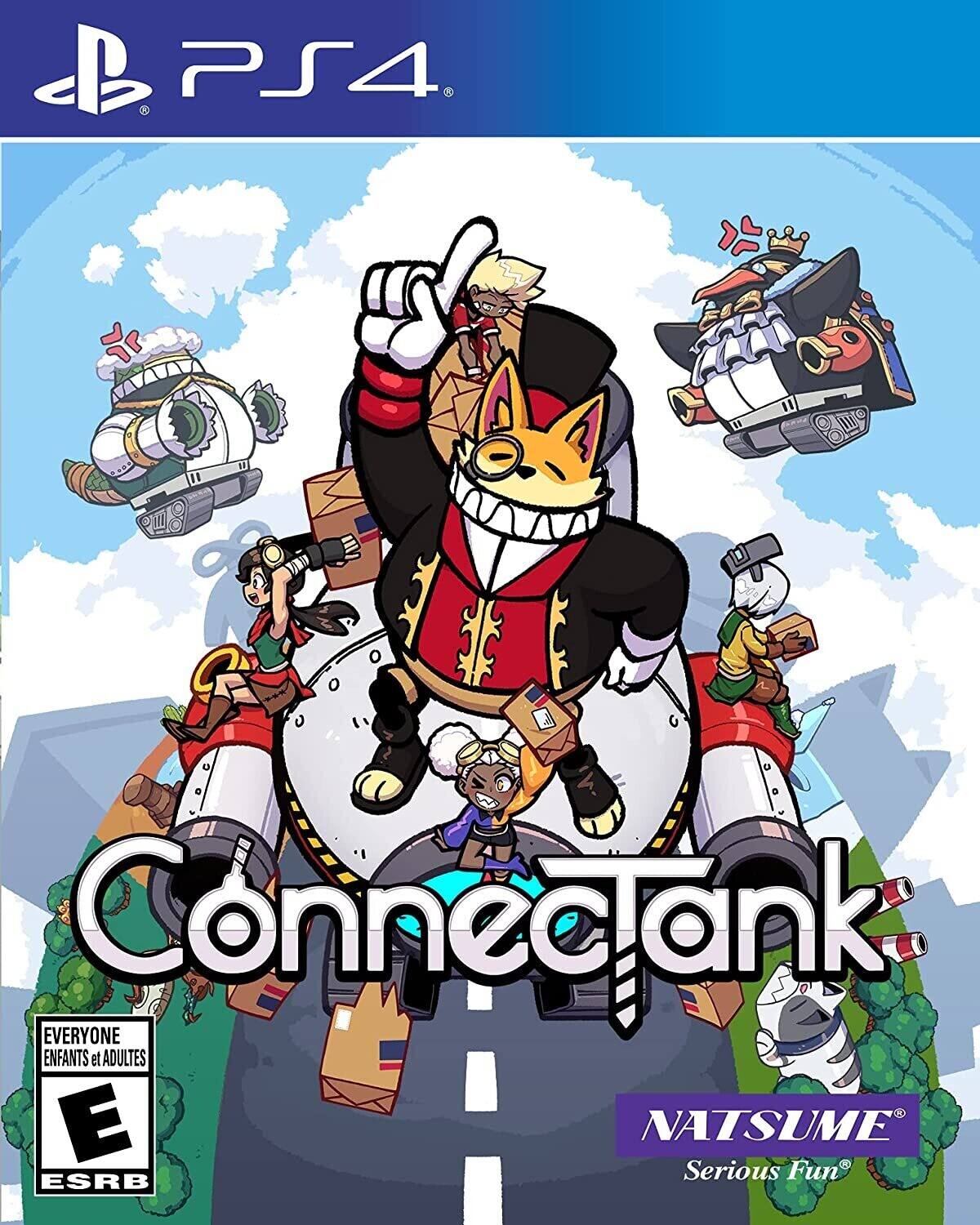 PS4. Connectank EVERYONE ENFANTS et ADULTES ESRB NATSUME Serious Fun - E (Everyone)