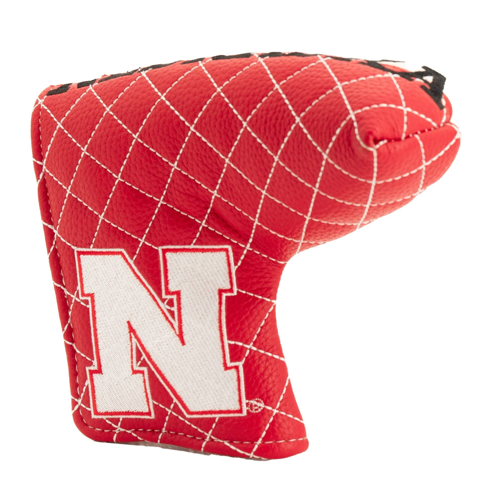 Alt View 2. Team Golf - Nebraska Huskers Quilted Blade Putter Cover - Multicolor.