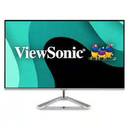 ViewSonic - VX2776-4K-MHDU 27" IPS LCD 4K UHD Monitor (HDMI, DisplayPort) - Silver