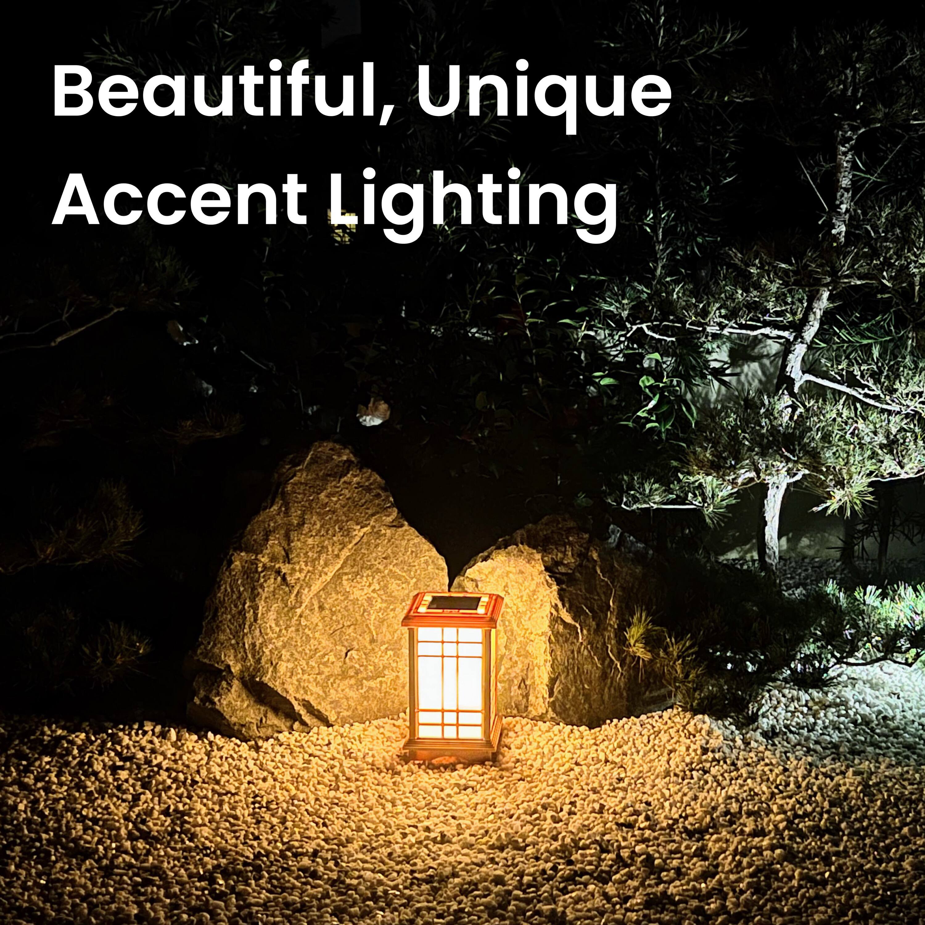 Beautiful, Unique Accent Lighting
