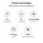 Product advantages:

1. Different hair removal experience
2. 16J High Energy IPL Technology
3. ICE COOLING Function
4. 5 Energy Levels
5. Mode: Manual/Automatic