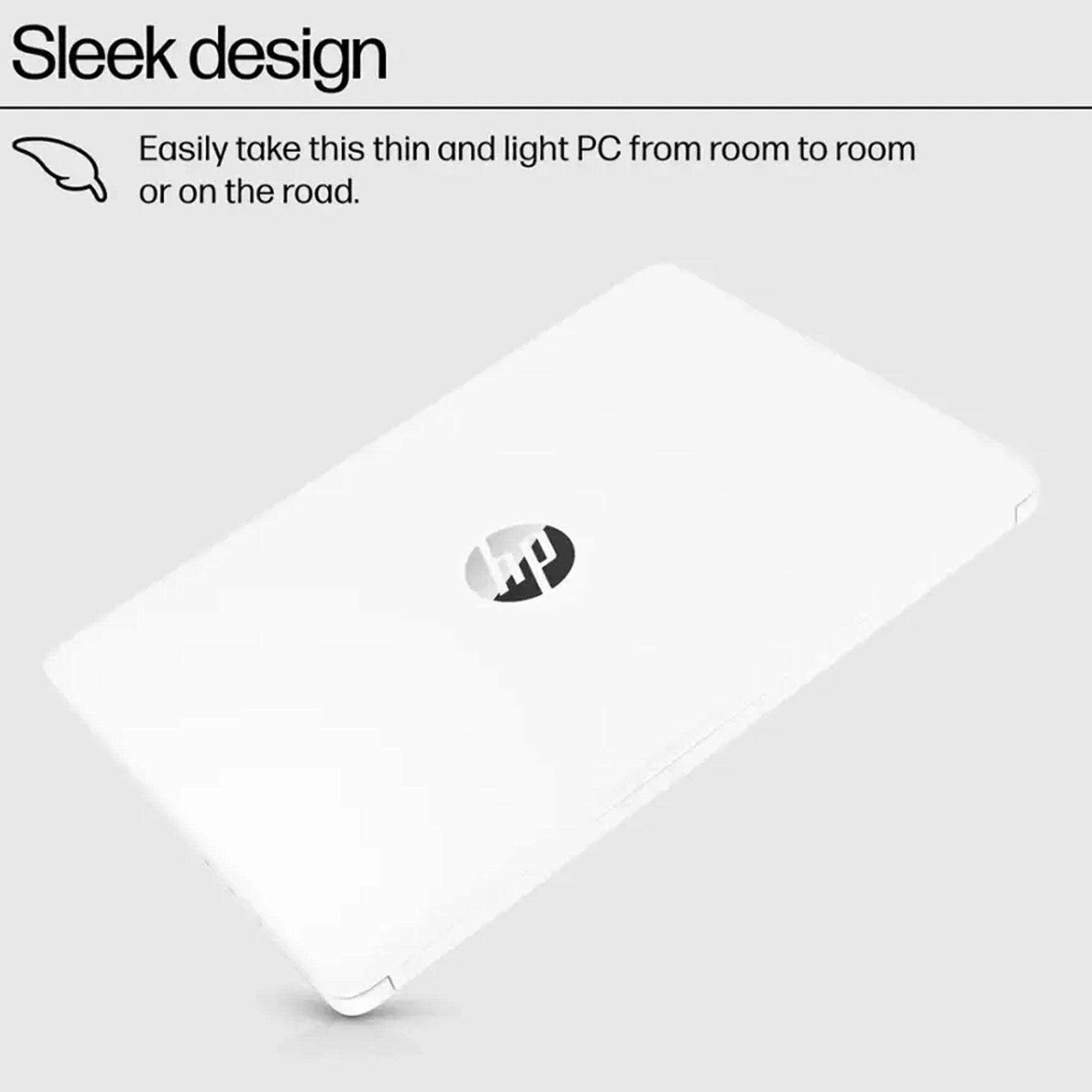 Sleek design

Easily take this thin and light PC from room to room or on the road.