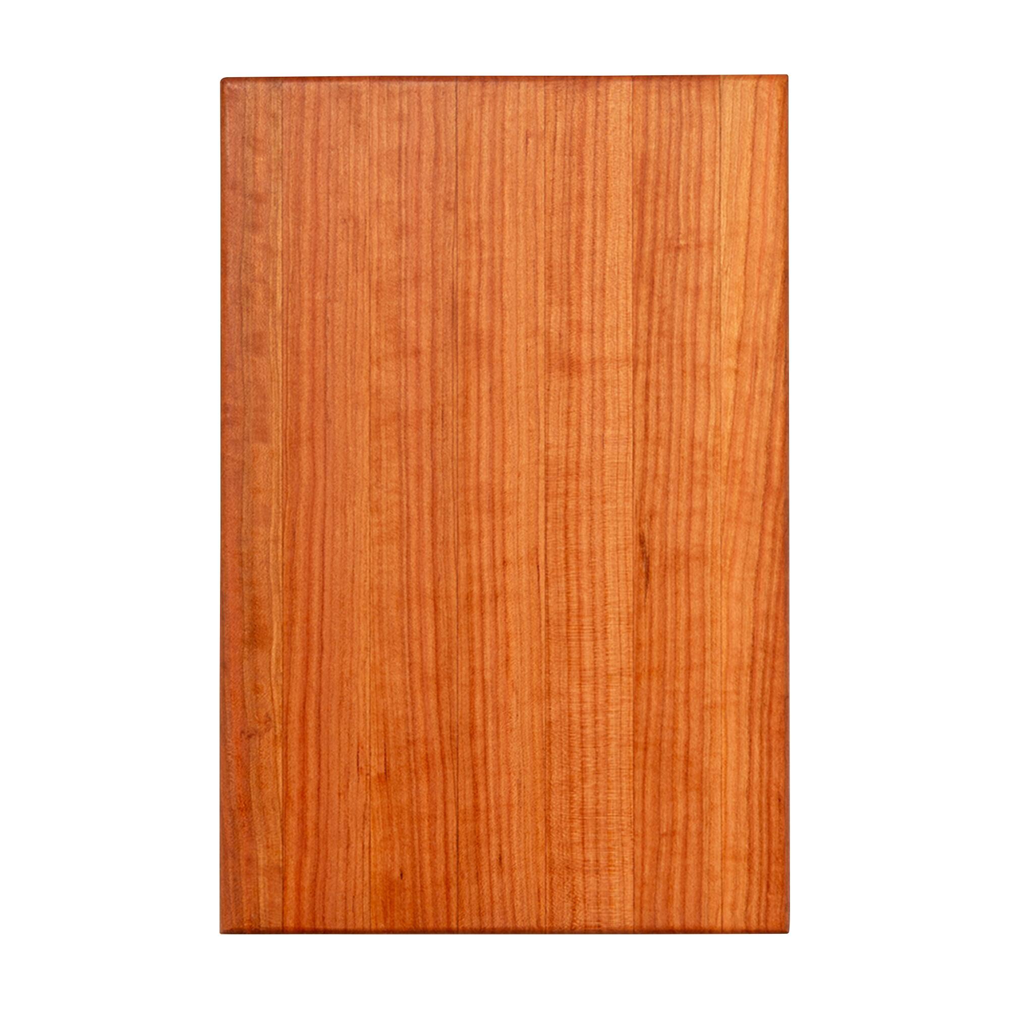 Front. John Boos - John Boos Cherry Wood Edge Grain Reversible Cutting Board, 18 x 12 x 1.5 Inches - Cherry.