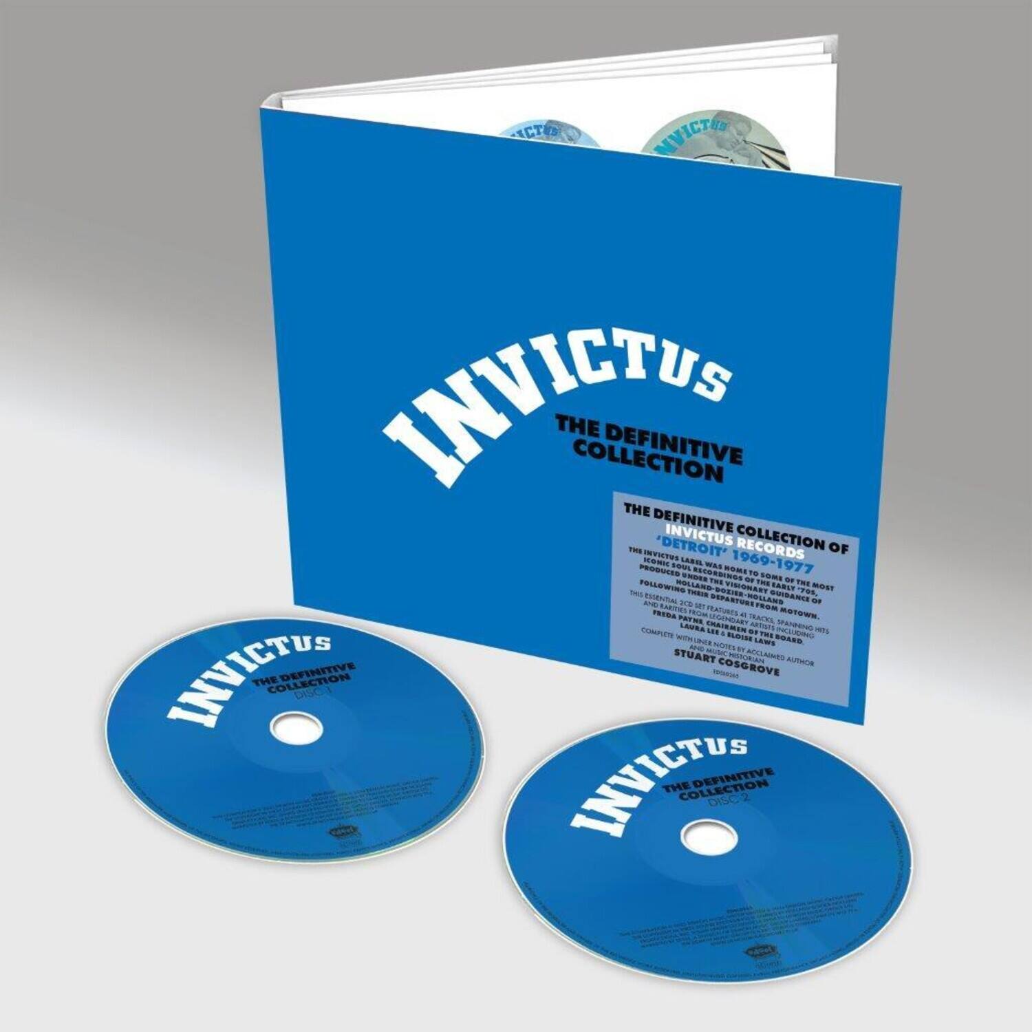 INVICTUS  
THE DEFINITIVE COLLECTION  

THE DEFINITIVE COLLECTION OF  
INVICTUS RECORDS 1969-1977  

Produced by the grandson of the label's founder, this collection includes the most significant recordings from the label's heyday, featuring artists such as:  
- The Invictus Label's most celebrated artists, including:  
  - The Invictus Label's most celebrated artists, including:  
    - The Invictus Label's most celebrated artists, including:  
      - The Invictus Label's most celebrated artists, including:  
        - The Invictus Label's most celebrated artists, including:  
          - The Invictus Label's most celebrated artists, including:  
            - The Invictus Label's most celebrated artists, including:  
              - The Invictus Label's most celebrated artists, including:  
                - The Invictus Label's most celebrated artists, including:  
                  - The Invictus Label's most celebrated artists, including:  
                    - The Invictus Label's most celebrated artists, including:  
                      - The Invictus Label's most celebrated artists, including:  
                        - The Invictus Label's most celebrated artists, including:  
