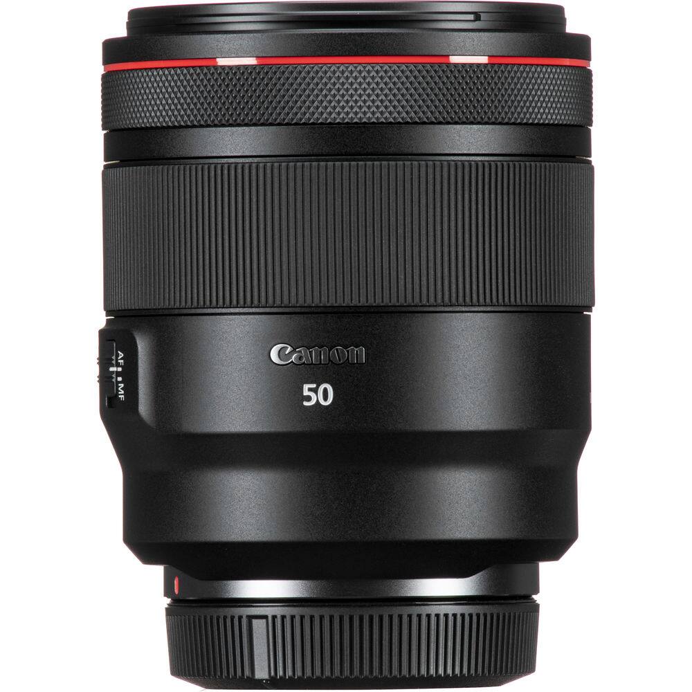 Back. Canon - Canon RF 50mm f/1.2 L USM Lens + More - Black.