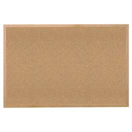 Ghent - Natural Cork Bulletin Board with Wood Frame, 2'H x 3'W