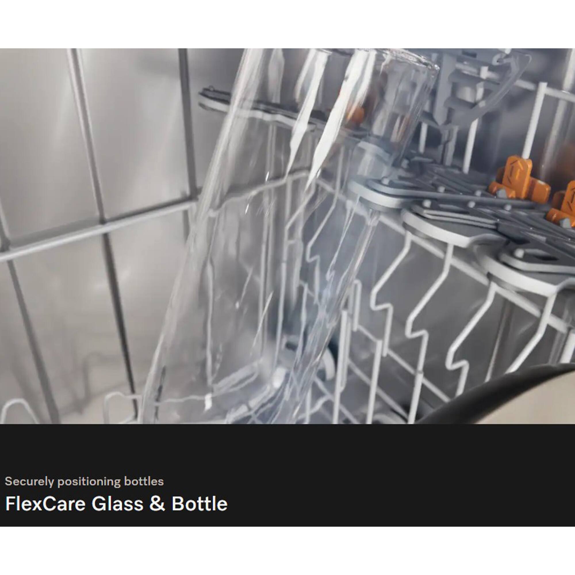 Securely positioning bottles  
FlexCare Glass & Bottle