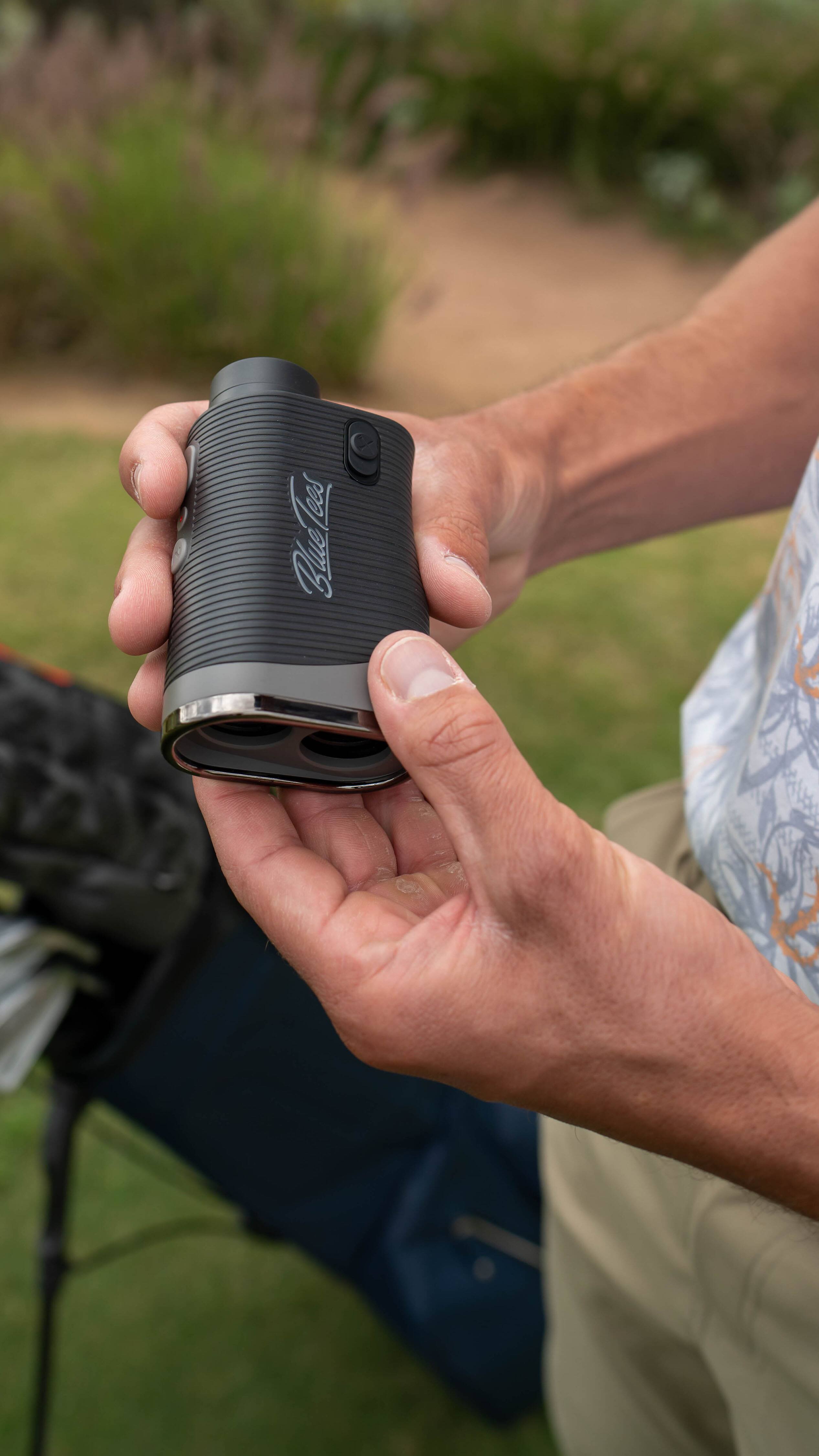 Alt View 26. Blue Tees - Series 3 Max + Golf Rangefinder with Slope Switch, 1000-Yard Range, 6x Zoom, Flag Lock & Vibration - Navy.