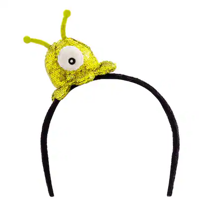 Front. Toynk - Futurama Brain Slug Sparkle Plush Headband - Multi-Colored.