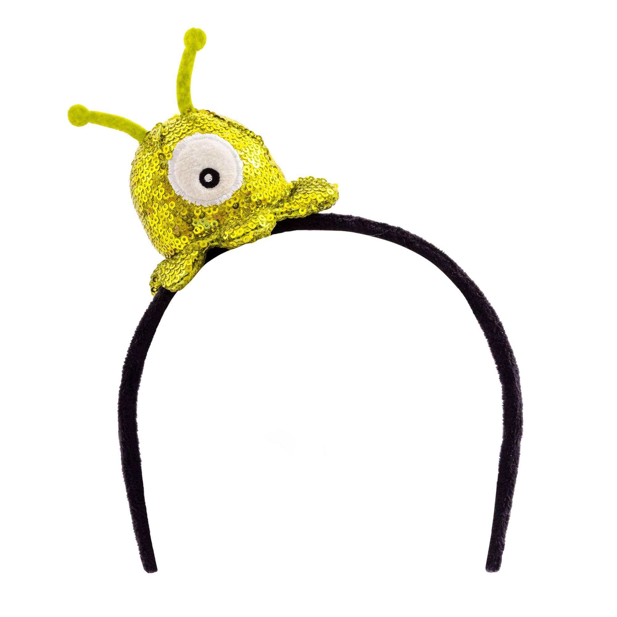Front. Toynk - Futurama Brain Slug Sparkle Plush Headband - Multi-Colored.