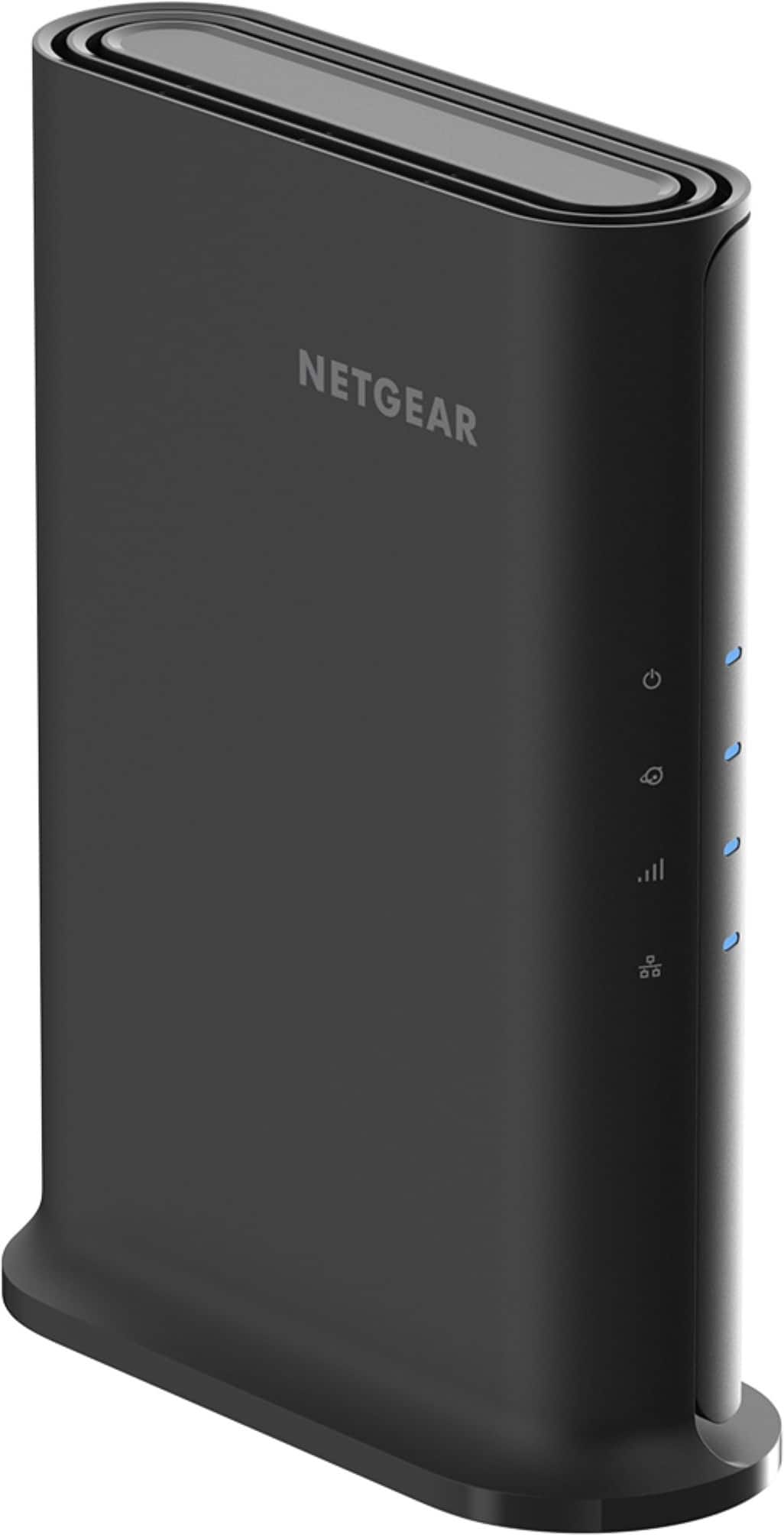 NETGEAR - Nighthawk AX1600 Dual-Band Wi-Fi 6 Router - Black