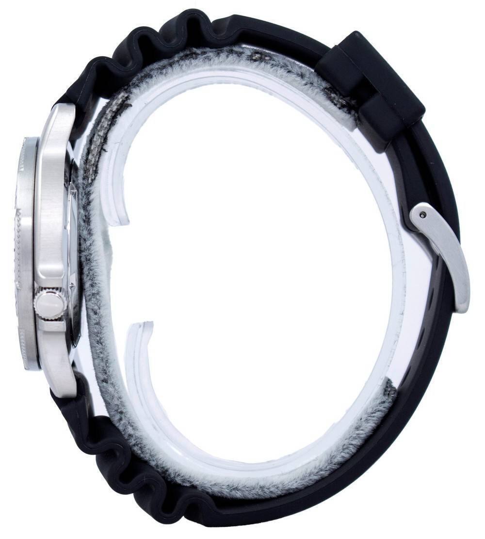 Left. RATIO - FreeDiver Professional Quartz 22AD202 Mens Watch 200M Sapphire Crystal - Silver and black.