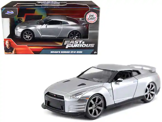 Jada
FAST & FURIOUS
BRIAN'S NISSAN GT-R (R35)
8+
DIE-CAST