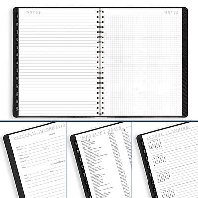 Certainly! Here is the corrected and grouped text:

---

**NOTES**

---

**PERSONAL INFORMATION**

- Name:
- Address:
- Phone:
- Email:
- Date of Birth:
- Occupation:
- Emergency Contact:
  - Name:
  - Phone:
  - Relationship:

---

**IMPORTANT DATES**

- Anniversary: [Date]
- Birthday: [Date]
- Holiday: [Date]
- Other: [Date]

---

**FUTURE PLANNING**

- [Date] - [Event/Task]
- [Date] - [Event/Task]
- [Date] - [Event/Task]

---

**Notes**

- $8K
- Information
- Dates
- Personal
- Important
- Future Planning
- WCACN
- MalidAT
- P1
- F824
- 827

---