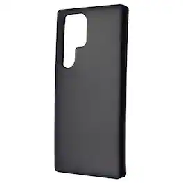 Verizon - Slim Case for Samsung Galaxy S23 Ultra - Smoke Gray - Black