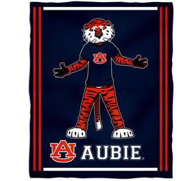 Vive La Fete - Auburn Tigers 36'' x 48'' Children's Mascot Plush Blanket - Multicolor