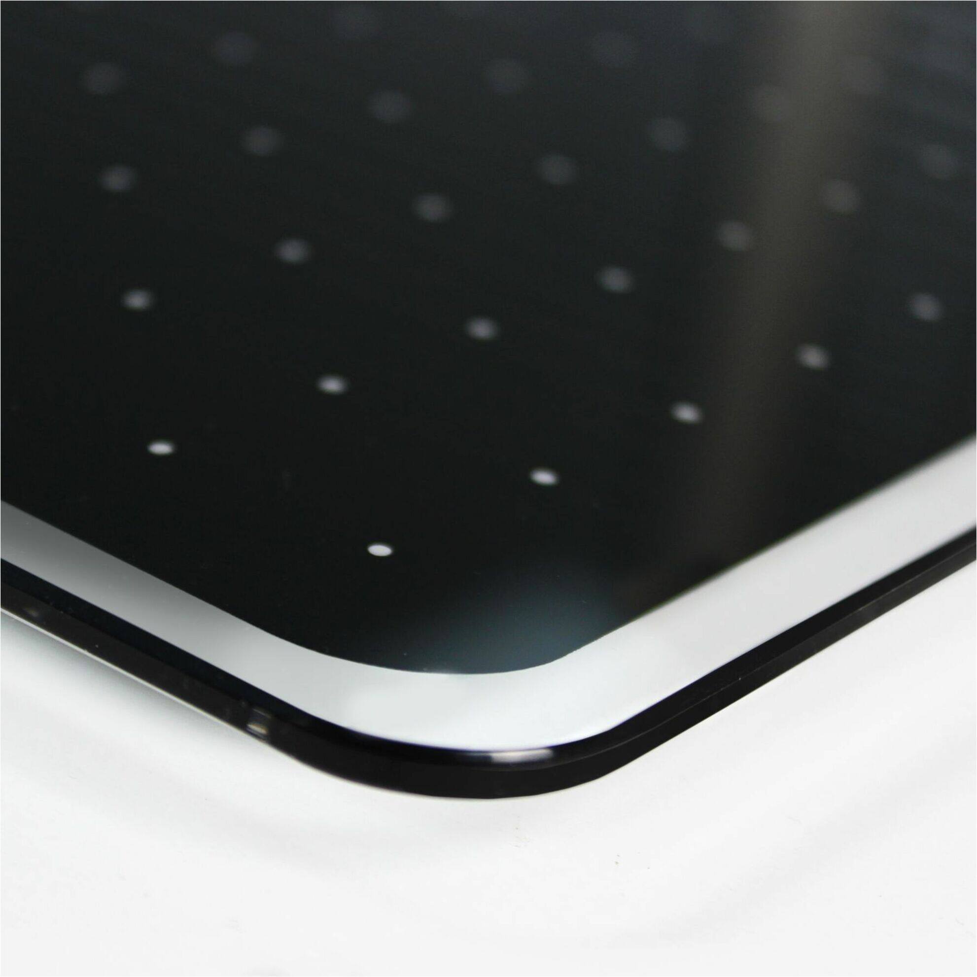 Alt View 17. Floortex - Viztex Glacier White &amp; Black Plan &amp; Grid Glass Dry Erase Board - 17'' x 23'' - White.