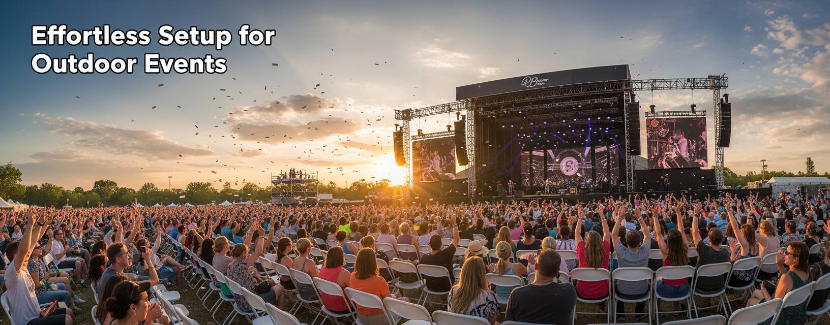 Effortless Setup for Outdoor Events