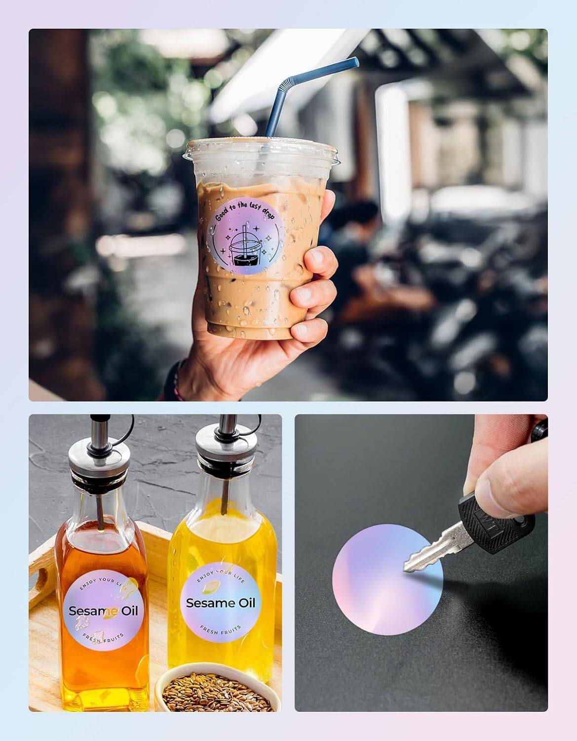 - Good to the last sip
- ENJOY YOUR LIFE
- Sesame Oil
- FRESH FRUITS