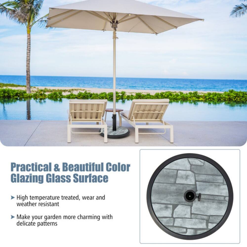 Practical & Beautiful Color Glazing Glass Surface

- High temperature treated, wear and weather resistant
- Make your garden more charming with delicate patterns