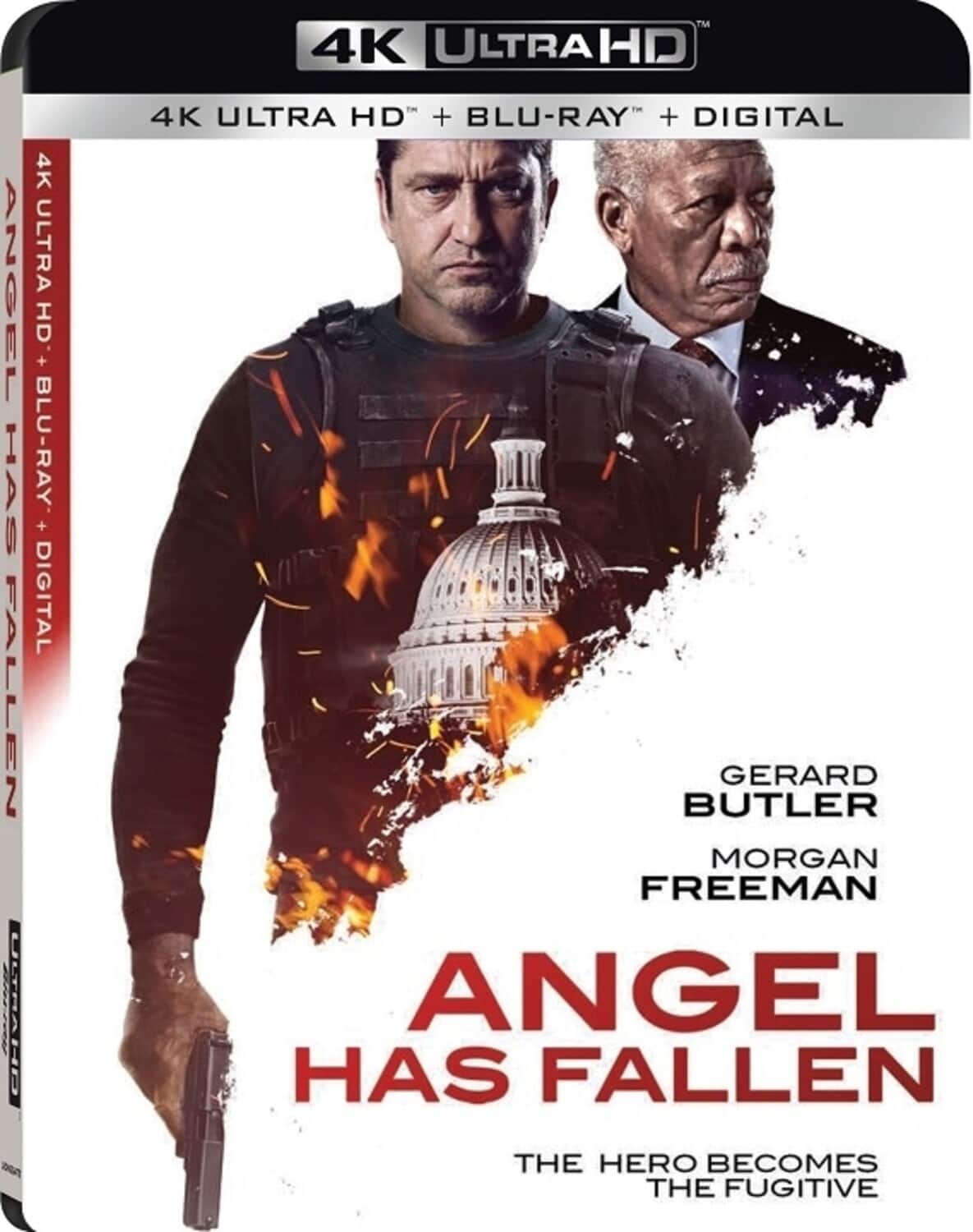 Front. Angel Has Fallen   - 4K Blu-Ray.