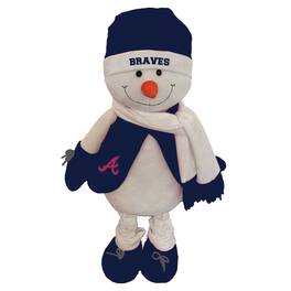 The Memory Company - Atlanta Braves 17" Frosty Snowman Mascot - Multicolor