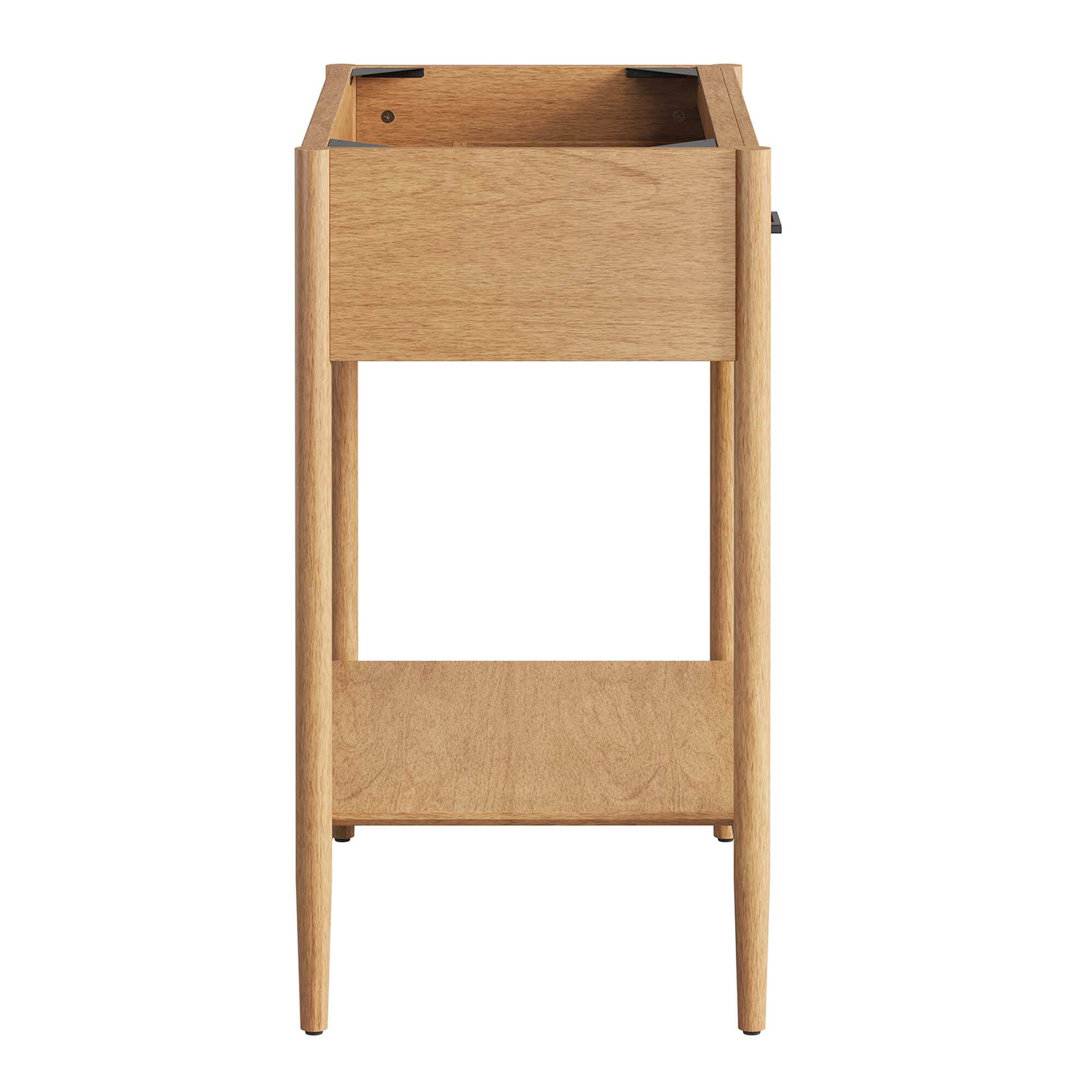 Alt View 1. Modway - Zaire Bathroom Cabinet Basin Not Included by Modway - Natural.