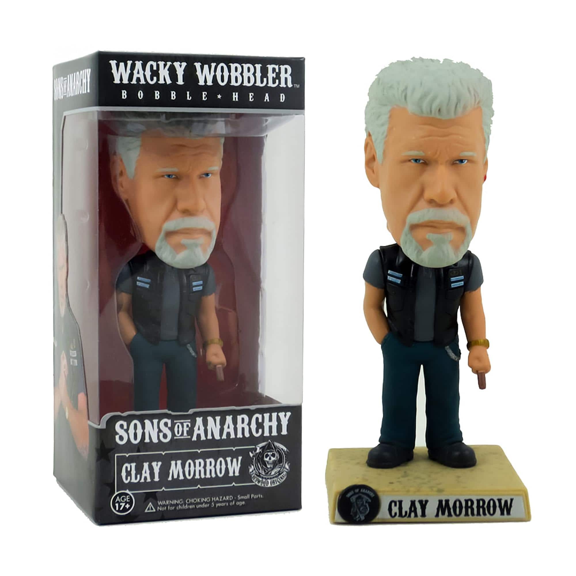 Funko - Sons Of Anarchy Clay Morrow Wacky Wobbler Bobble Head price history on PriceWatchPro