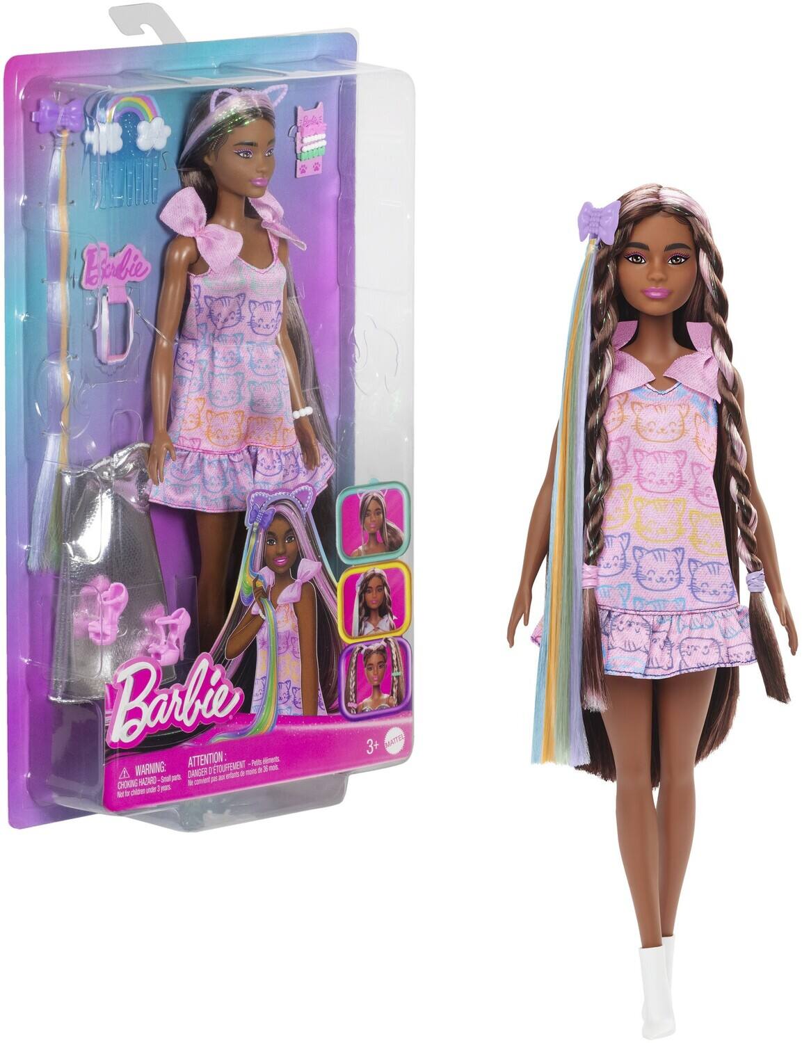 Mattel - Barbie Fun & Fancy Doll, Brunette - Collectibles - Multicolor