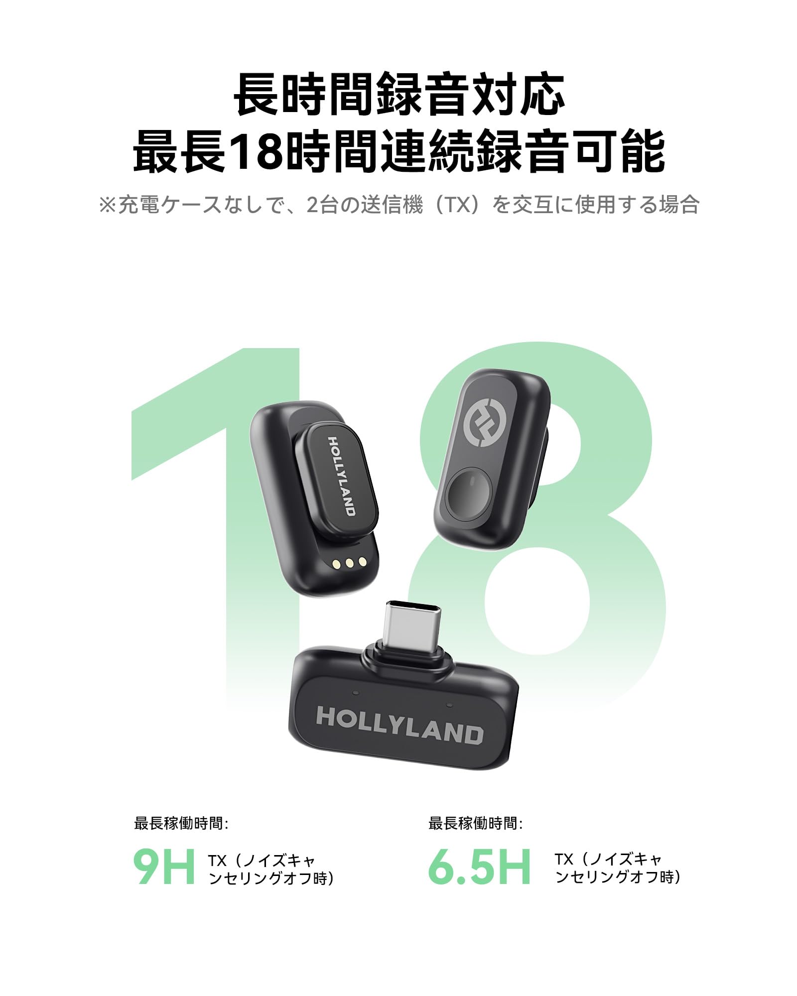 18 2 (TX) FJ HOLLYLAND 1 3 HOLLYLAND : : 9H TX TX ) 6.5H )