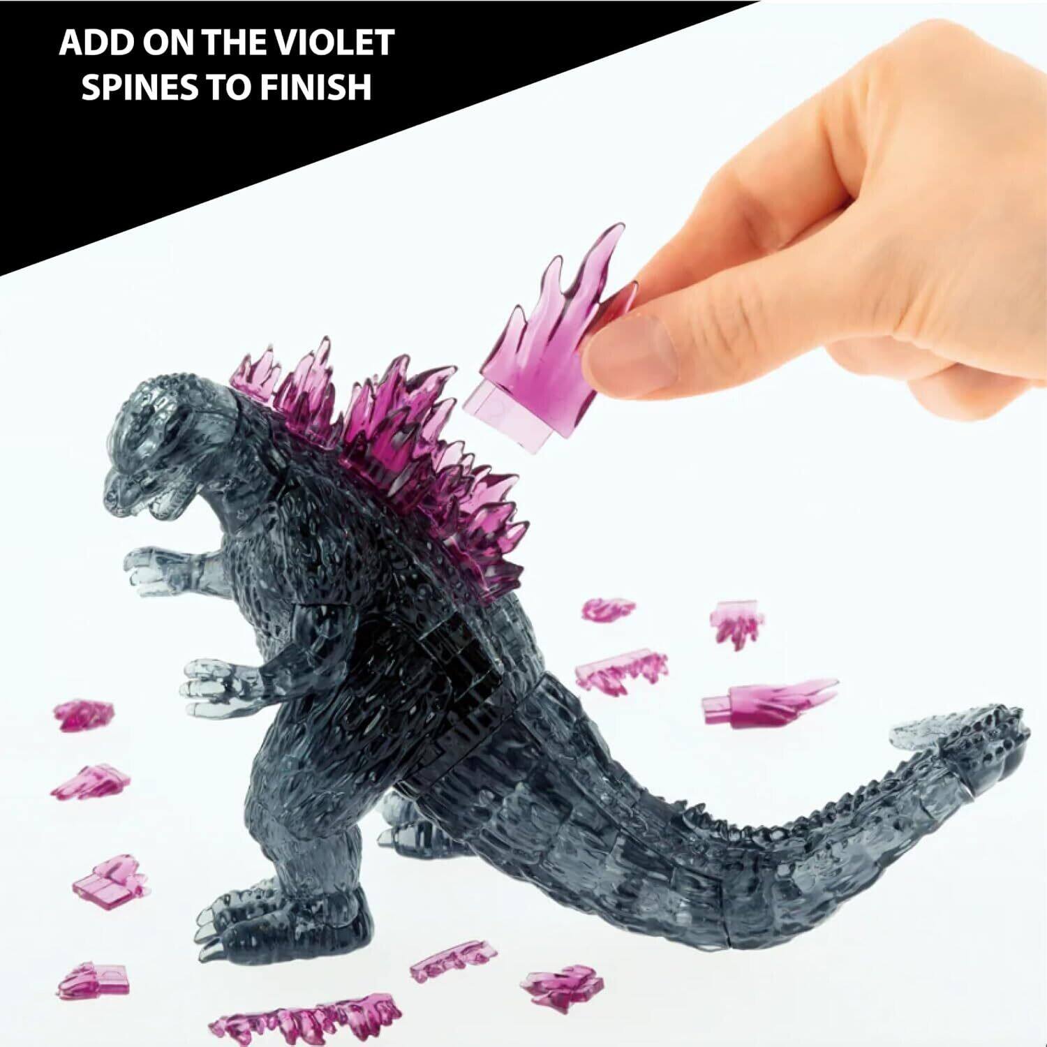 ADD ON THE VIOLET SPINES TO FINISH