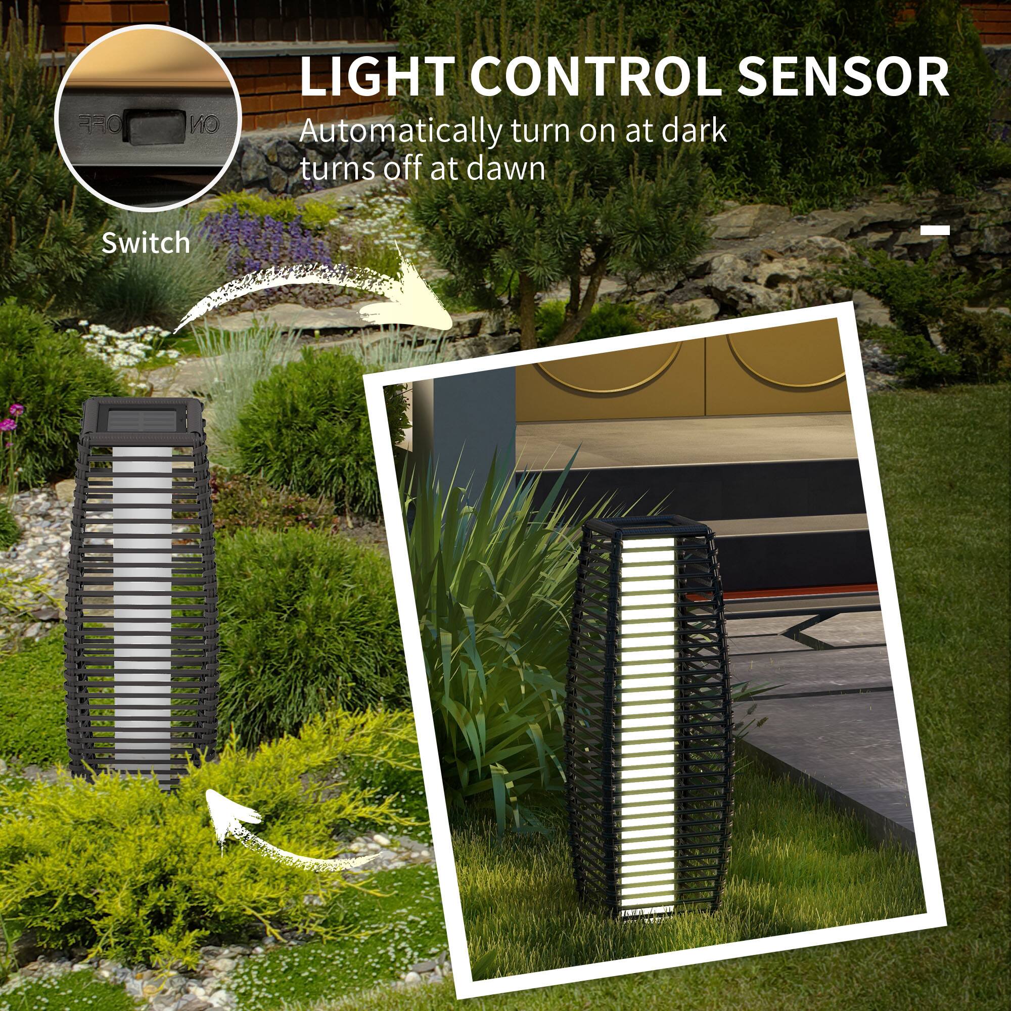 LIGHT CONTROL SENSOR  
Automatically turn on at dark  
turns off at dawn  

Switch