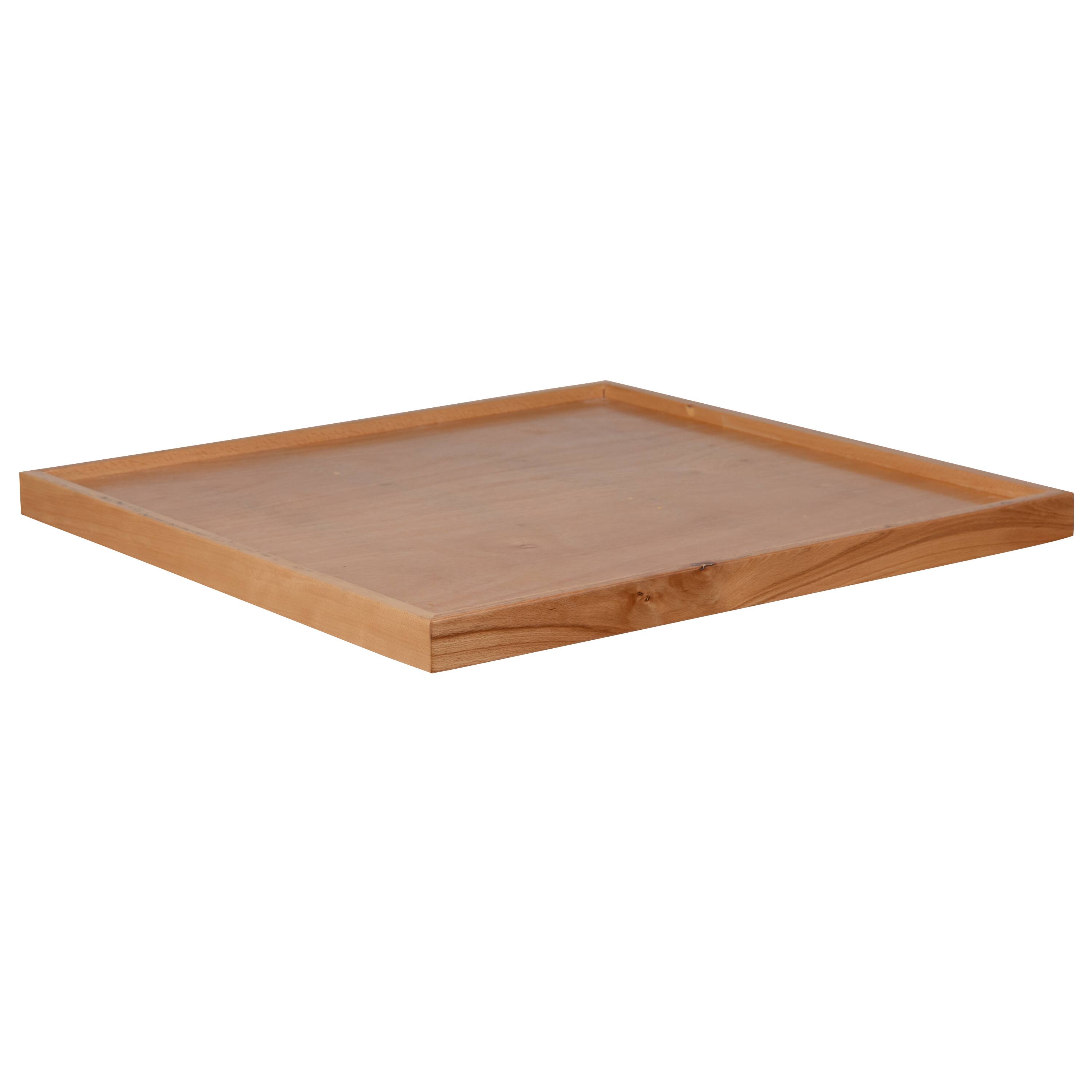 Alt View 5. Emma + Oliver - Square Butcher Block Style Table Top - Restaurant Table Top - Natural.