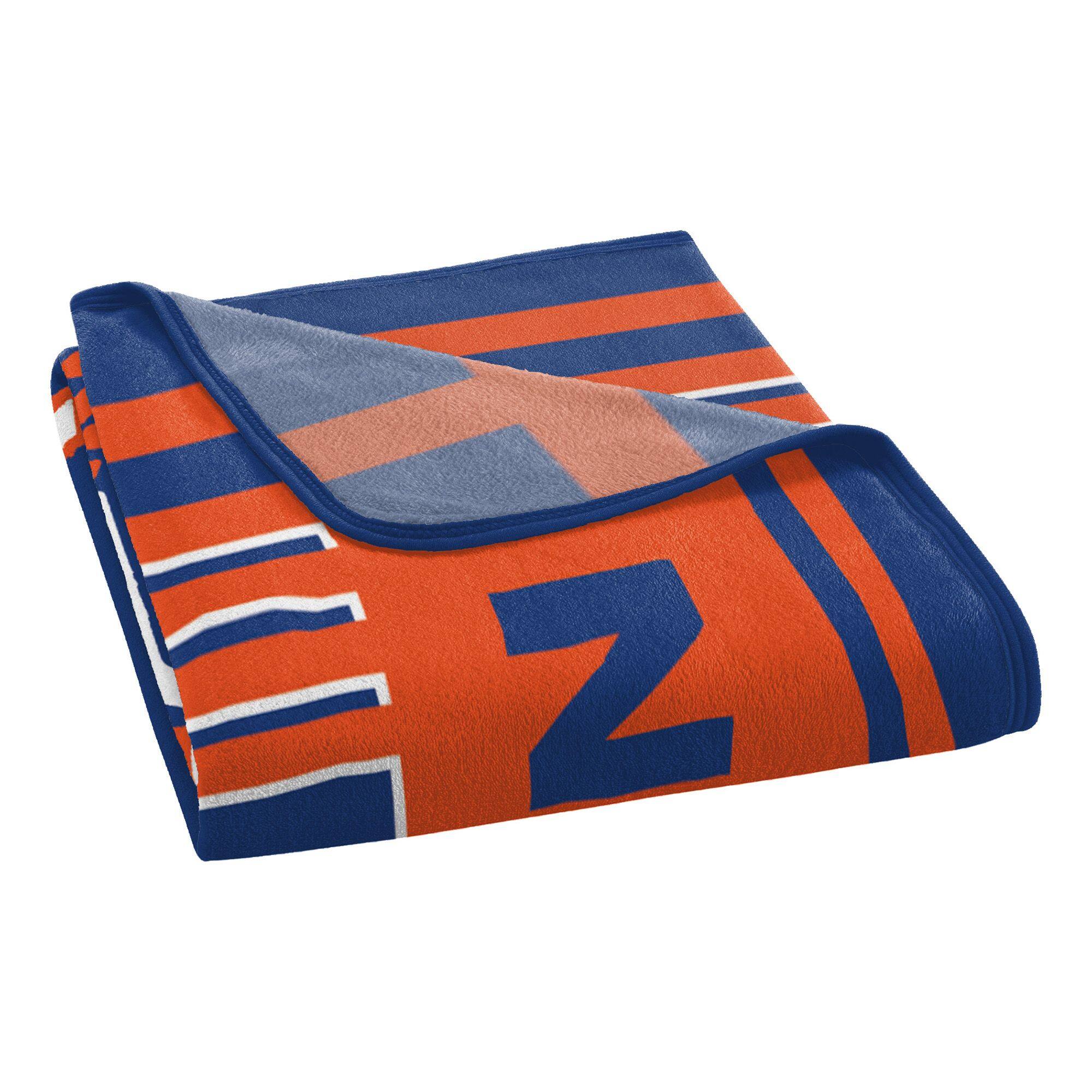 Back. Sweet Home Collection - NHL New York Islanders 46" x 60" Raschel Throw Blanket - Blue.