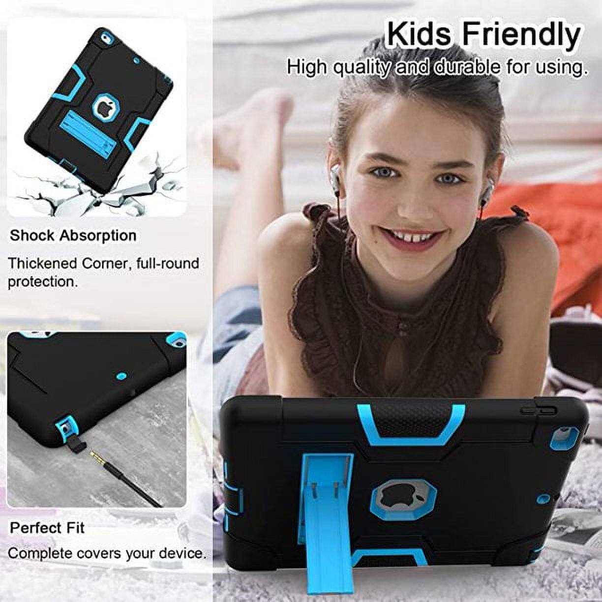 Kids Friendly  
High quality and durable for using.  

Shock Absorption  
Thickened Corner, full-round protection.  

Perfect Fit  
Complete covers your device.