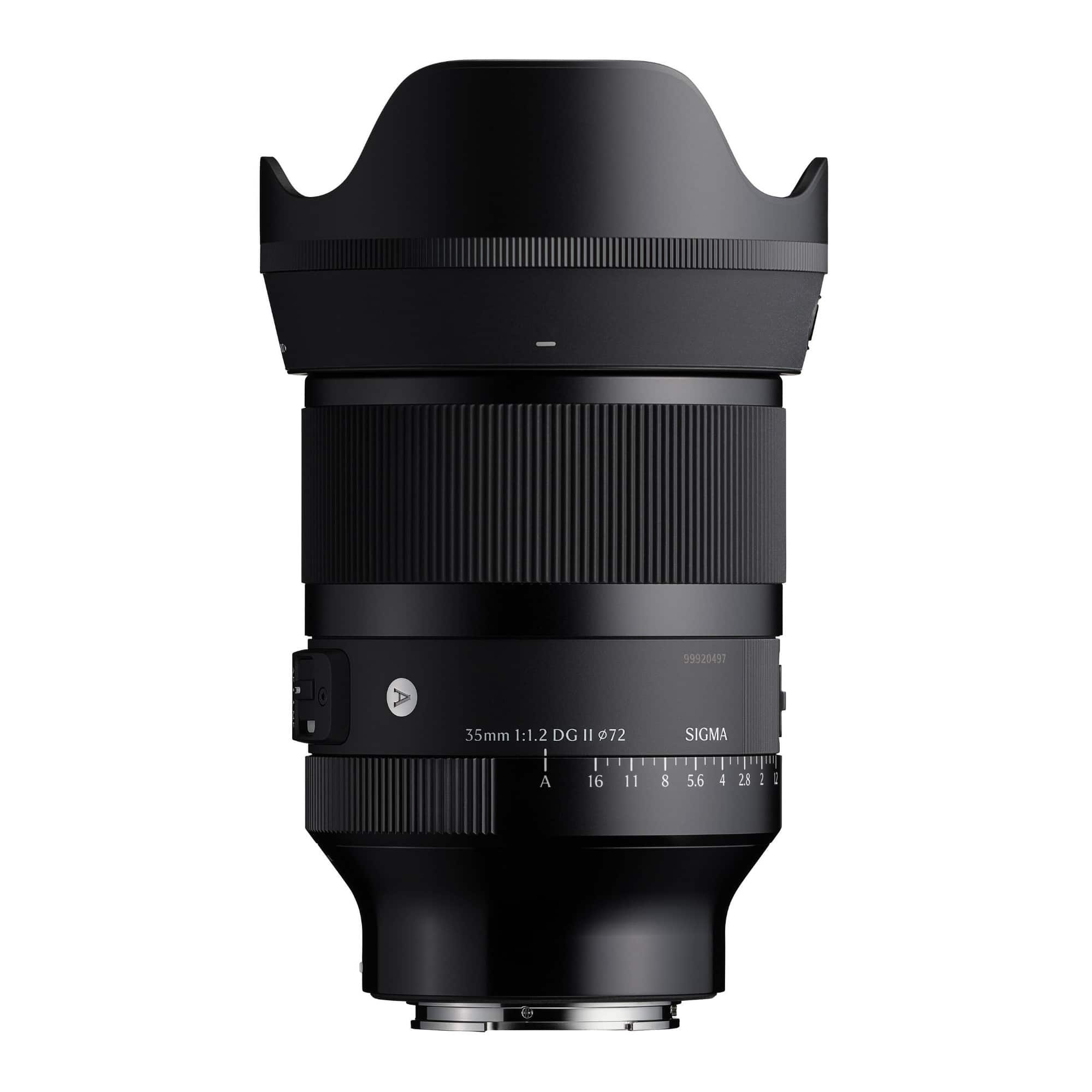 Sigma - 35mm f/1.2 DG II Art Lens (Sony E) - Black