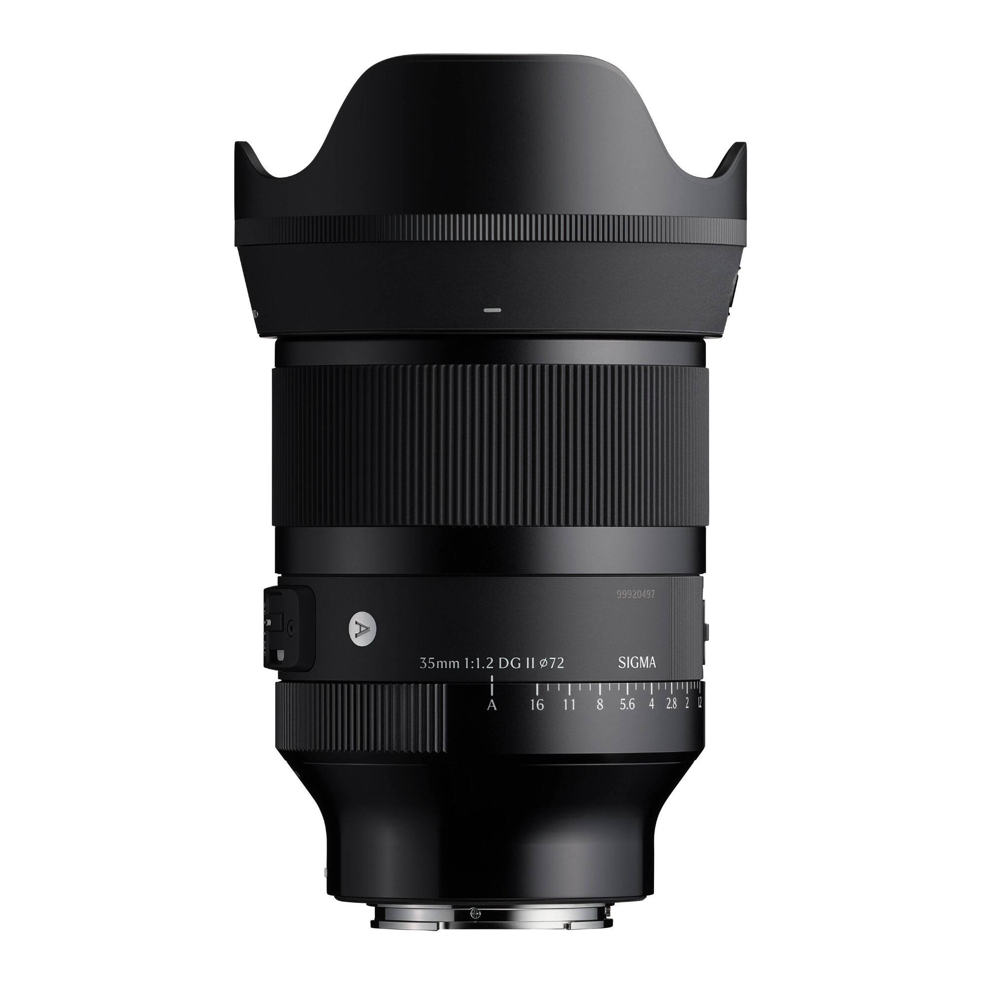 Sigma - 35mm f/1.2 DG II Art Lens (Sony E) - Black