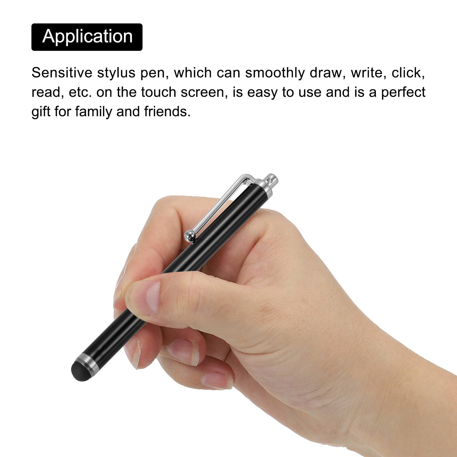 Application

Sensitive stylus pen, which can smoothly draw, write, click, read, etc. on the touch screen, is easy to use and is a perfect gift for family and friends.