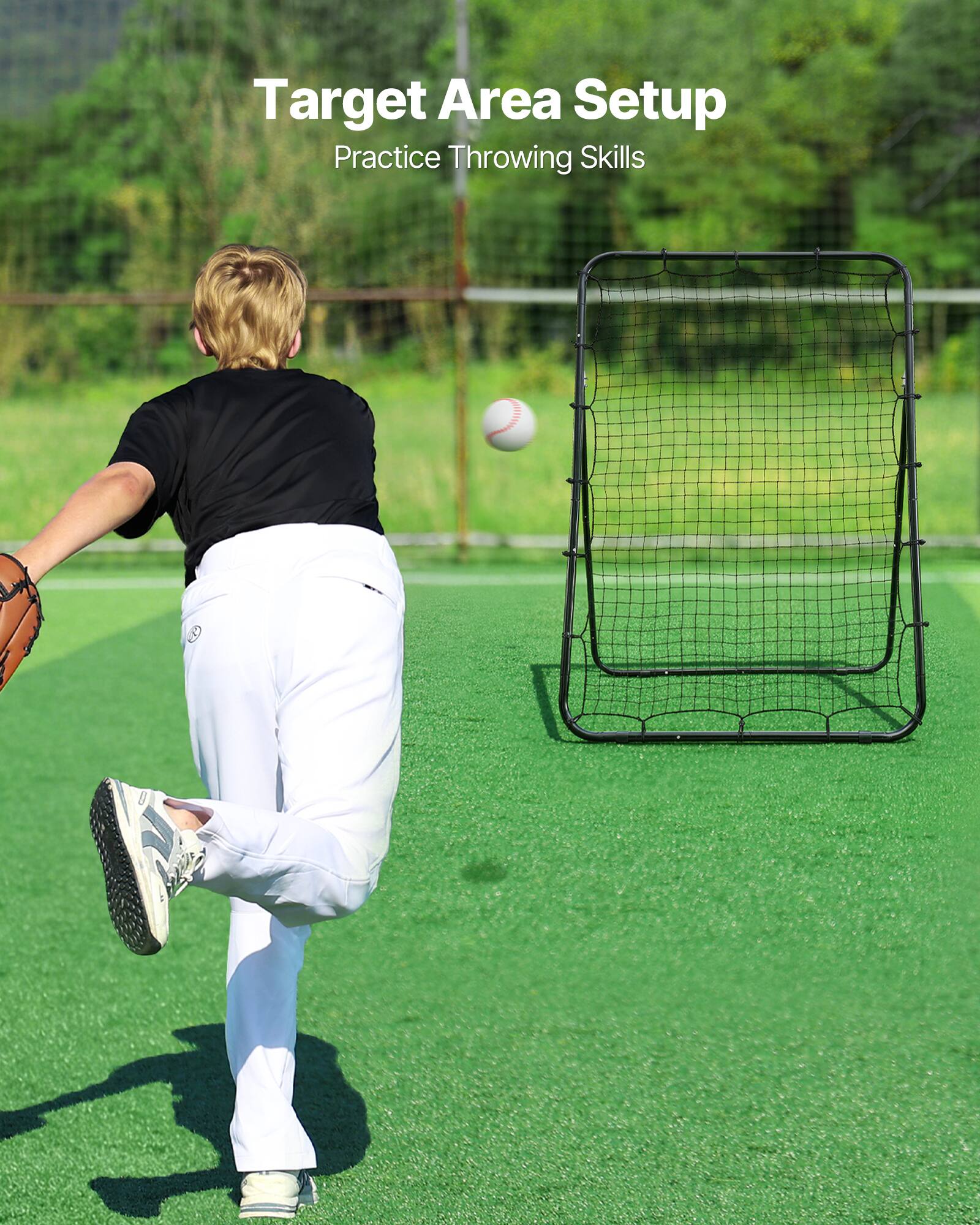 Target Area Setup  
Practice Throwing Skills
