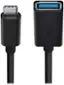 Angle. Belkin - USB-C to USB 3.0 Adapter with Charging and 10Gbps Data Transfer, Compatible with Apple and Chromebook Devices 5-Inch - Black.
