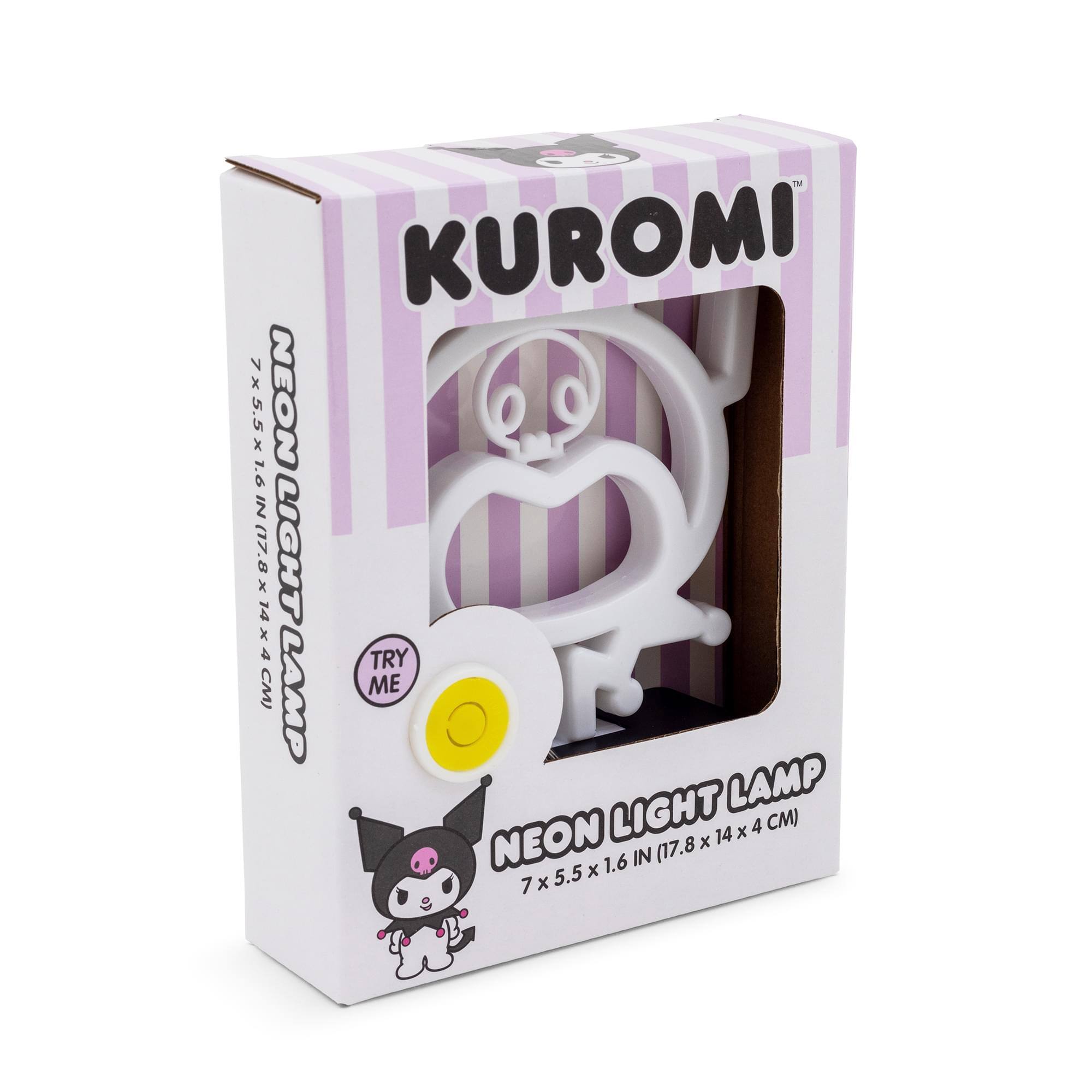 KUROMI  
NEON LIGHT LAMP  
7 x 5.5 x 1.6 IN (17.8 x 14 x 4 CM)  
TRY ME