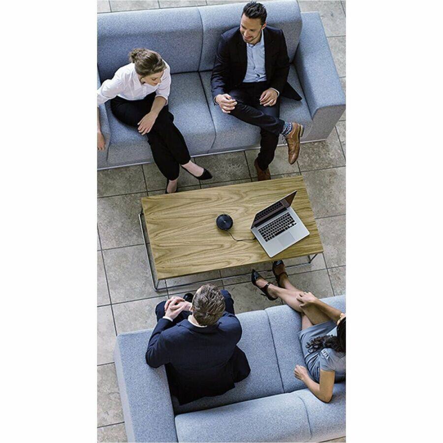 Alt View 3. Jabra - Speak 510 - Wired/Wireless Bluetooth - Microsoft Teams - Omni-directional Microphone(s) - Portable - Black.